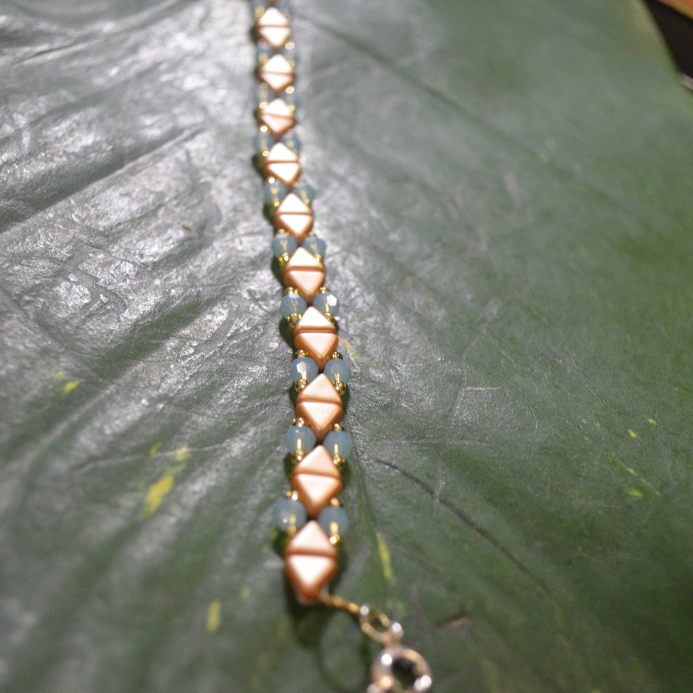 beaded bracelet